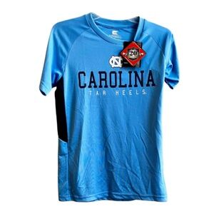 Colosseum Athletics Carolina Tar Heels Short Sleeve Shirt. Youth (16-18). NWT